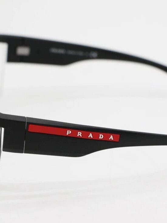Prada Linea Rossa Men\'s Clear Sunglasses - SPS03X (DG009H) main image 13